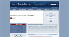 Desktop Screenshot of geosbush.com